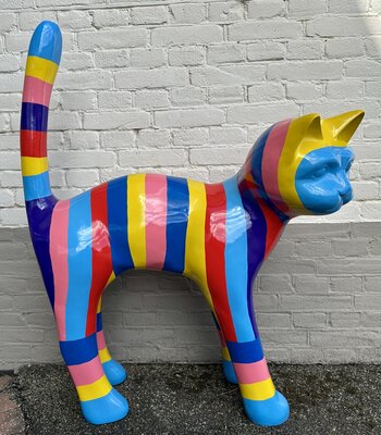kat Bohemian -XXL - kunst uitvoering 105cm
