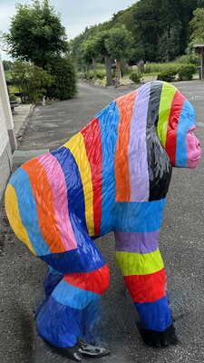 Aap Gorilla   Bokito kunst beeld Bohemian design