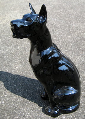 Duitse (deense )dog zwart 95 cm