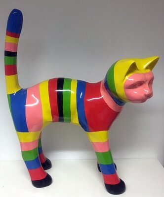 kat Bohemian -XXL - kunst uitvoering 105cm