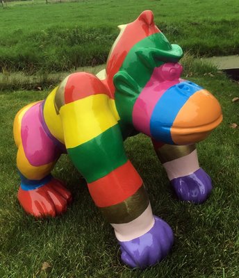 gorilla-aap Kong kunst beeld Bohemian design