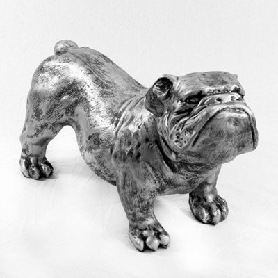 engelse bull dog bulldog buldog Ceasar polyester kunst-hond