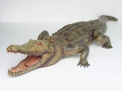 Krokodil crocodile polyester decoratie decolife dé